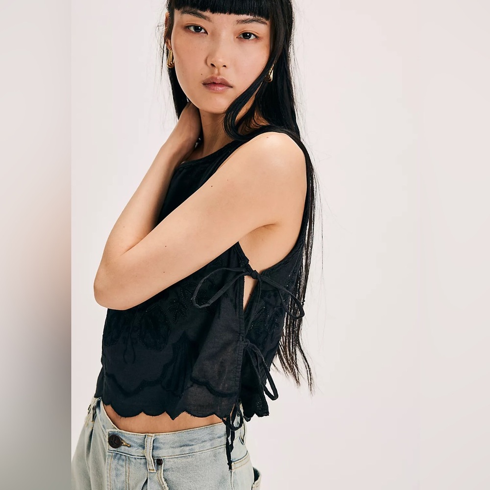 Free People Faded Gardens Tank